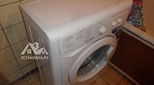 Подключить стиральную машинку Indesit в ванной