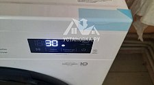Установить новую отдельно стоящую стиральную машину