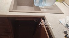 Установить новую накладную мойку Omoikiri