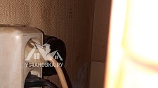 Установить электрическую плиту