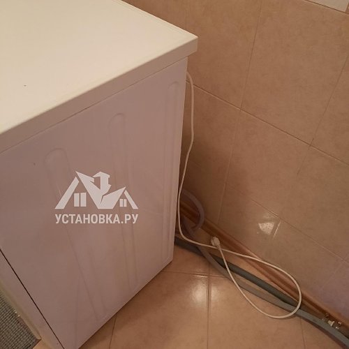 Установить Стиральной машину и Сушильную машину в колонну