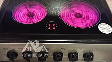 Установить электрическую плиту