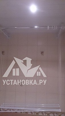 Комплекс работ по установке акриловой ванны, смесителя и потолочной сушилки