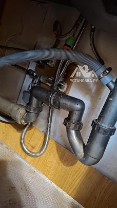 Установить новую встраиваемую посудомоечную машину