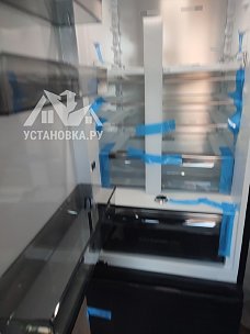 Перенавесить двери холодильника