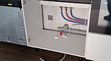 Установить накладную мойку Omoikiri Bosen 57 57-BL