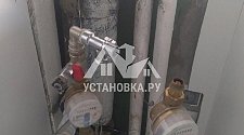 Организовать залив из слив воды для посудомоечной машины