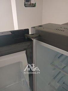 Перевесить двери на новом отдельностоящем холодильнике