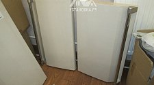 Снять двери и панель управления на холодильнике Sharp SJ-F95ST-BE