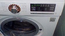Установить стиральную отдельностоящую машину LG F-1096SD3