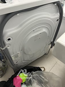 Установить и подключить стиральную машину