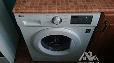 Установить стиральную отдельностоящую машину LG под столешницу