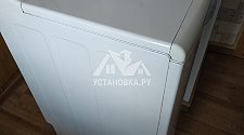 Демонтировать и установить отдельно стоящую стиральную машину Индезит на кухне на готовые коммуникации вместо прежней