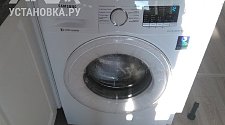 Подключить в ванной стиральную машину Samsung WW80K42E06W
