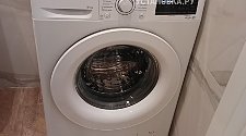Установить новую отдельно стоящую стиральную машину