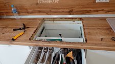 Установить независимый встраиваемый электрический духовой шкаф/СВЧ/Кофемашину