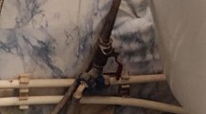 Установить новую отдельно стоящую стиральную машину