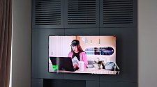 Установить/подвесить и настроить телевизор