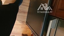 Установить отдельно стоящую стиральную машину