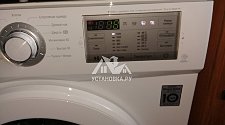 Установить стиральную отдельностоящую машину LG под столешницу