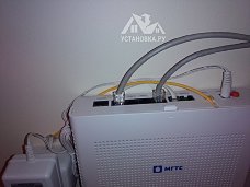 Работа по обжатию сетевых коннекторов и прокладке кабеля
