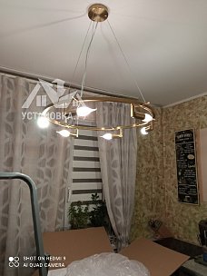 Установить новую потолочную люстру LUMION FIORO 6571/6