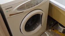 Установка отдельностоящей стиральной машины