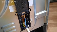 Установить электрическую плиту