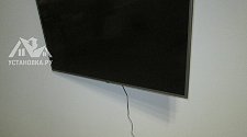 Навесить телевизор LG диагональ 42 дюйма на стену