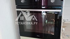 Установить духовой шкаф