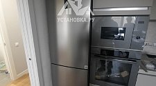 Установить новую отдельно стоящую стиральную машину