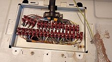 Демонтировать встраиваемый электрический духовой шкаф