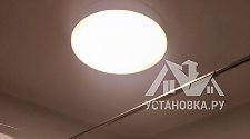 Установить потолочные светильники 4 штуки