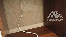 Установить независимый встраиваемый электрический духовой шкаф/СВЧ/Кофемашину