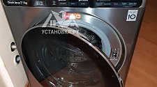 Стандартная установка стиральной машины 