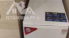 Установить новую отдельно стоящую стиральную машину