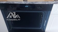 Установить электрический духовой шкафа