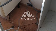 Демонтировать и установить в нишу отдельностоящую стиральную машину Канди на готовые коммуникации