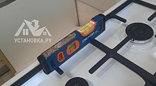 Установить газовую плиту