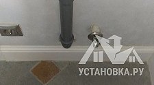 Установить новую отдельно стоящую стиральную машину