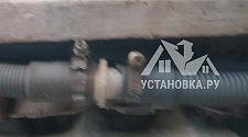 Установить новую отдельно стоящую стиральную машину
