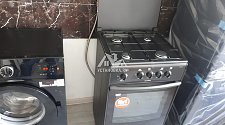 Установить отдельностоящую стиральную машину Gorenje 3ws60sy2b и газовую плиту Darina 1agm441002at