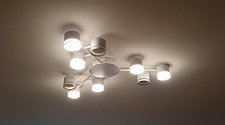 Установить новую потолочную люстру LUMION GARETA 8235/9C