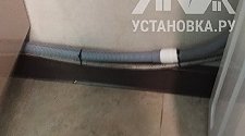Установить новую отдельно стоящую стиральную машину