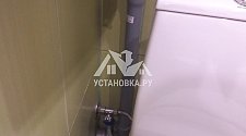 Установить стиральную машину соло в ванной в районе метро Академика Янгеля