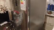 Установить новый отдельно стоящий холодильник LG