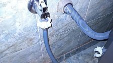 Установить новую отдельно стоящую стиральную машину
