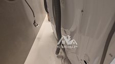 Установить новую отдельно стоящую стиральную машину