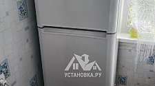 Установить новый отдельно стоящий холодильник