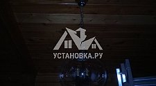 Установить потолочные люстры в количестве 8 - 11 штук